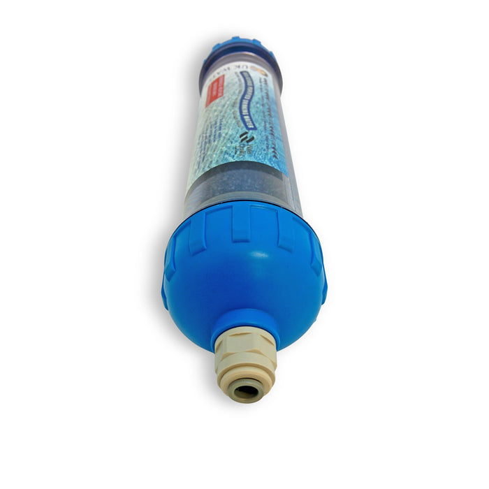 Inline Water Filter with Push Fit Connectors