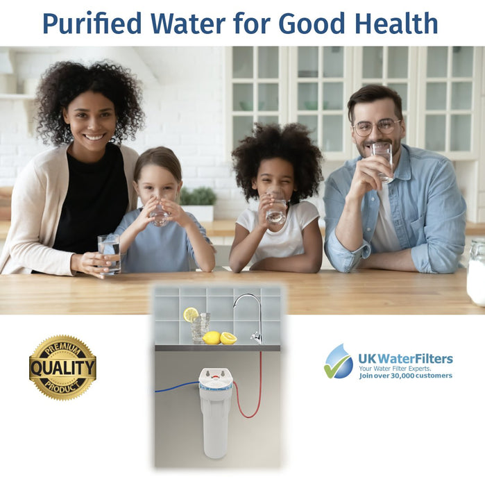 ANTI-SCALE Undersink Water Filter System with *up to 6 Month Anti Scale Cartridge