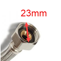 Half Inch Male to 1/4 inch Female Adapter Combination - AD-0.5-Inch