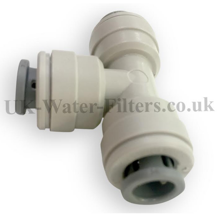 Three way 1/4 quarter inch ie 6.4mm tube connector