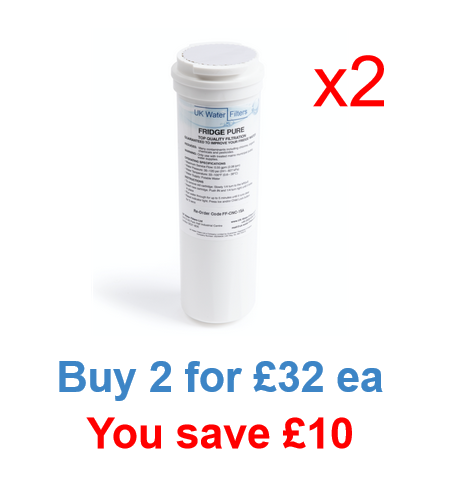 Discount Clean 'n' Clear Fridge Filter Two Pack