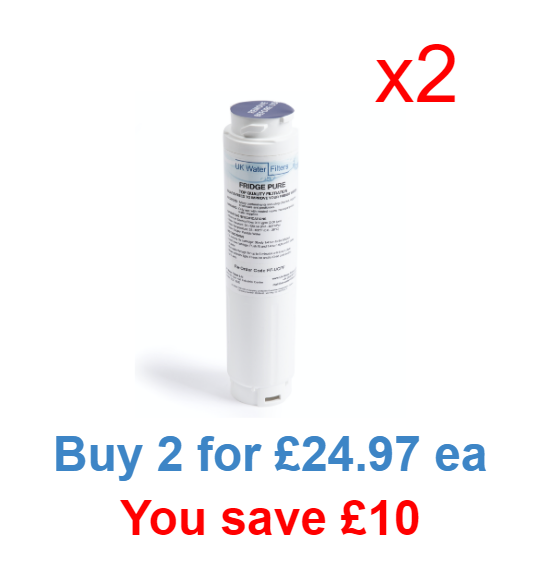 Discount Ultra Clarity Type Internal Fridge Filter Two Pack — UK Water