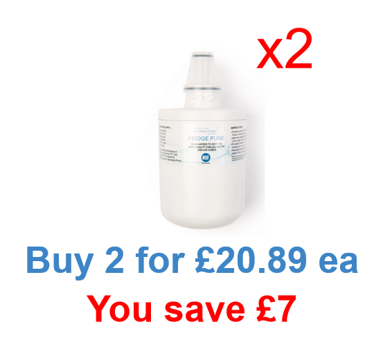 Discount Fridge Water Filter Two Pack — UK Water Filters