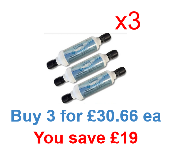 Discount Keep Your Own Tap Filter Three Pack