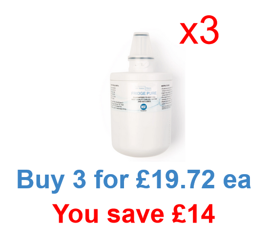 Discount Fridge Water Filter Three Pack-image