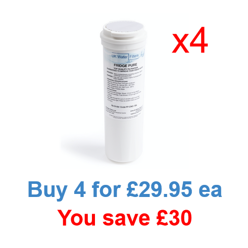 Discount Clean 'n' Clear Fridge Filter Four Pack