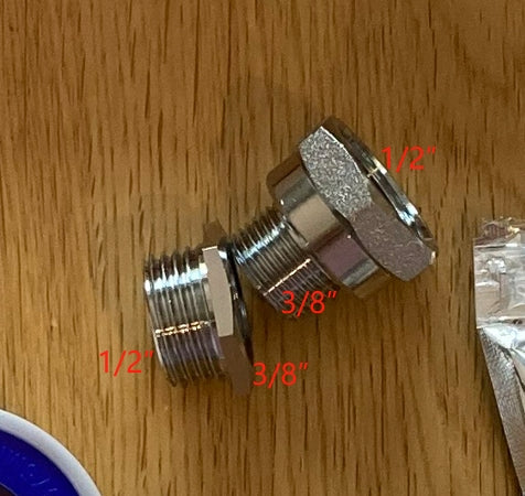 Magic 4-way pipe flexi/mesh hose adapter