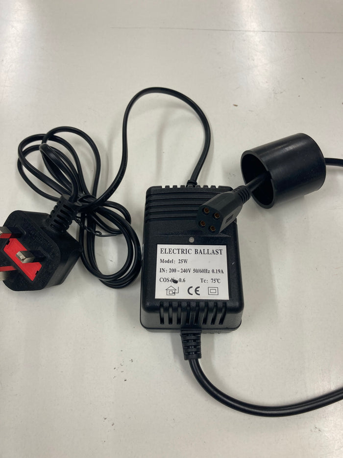 UV-BAL-240V Electronic Ballast (Black Box) Mains electricty