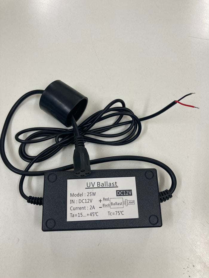 UV-BAL-12REC Ballast (Black Box) for Offgrid / Solar type UV systems