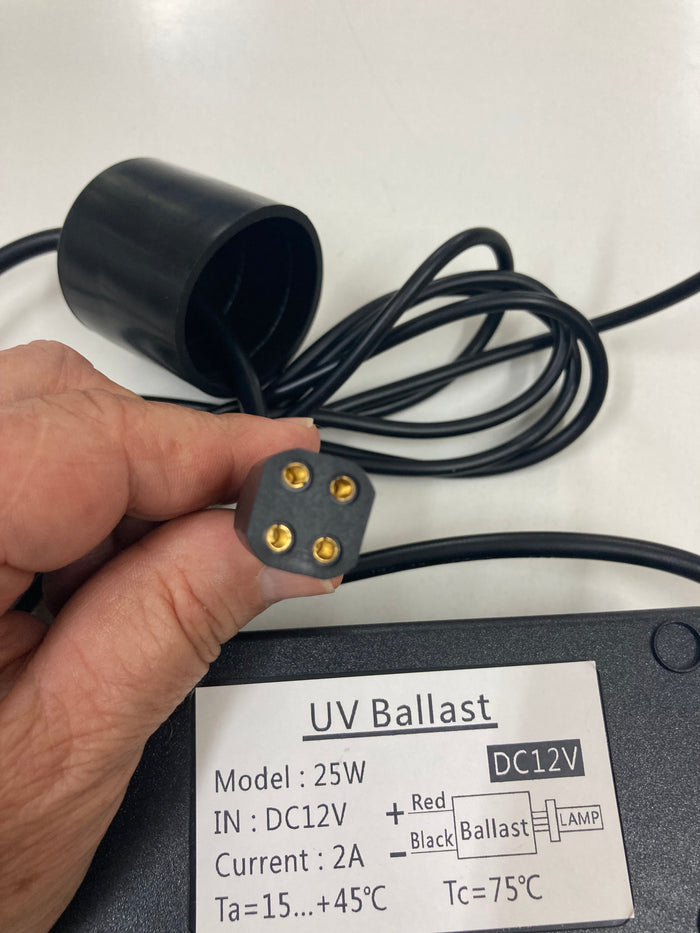 UV-BAL-12REC Ballast (Black Box) for Offgrid / Solar type UV systems