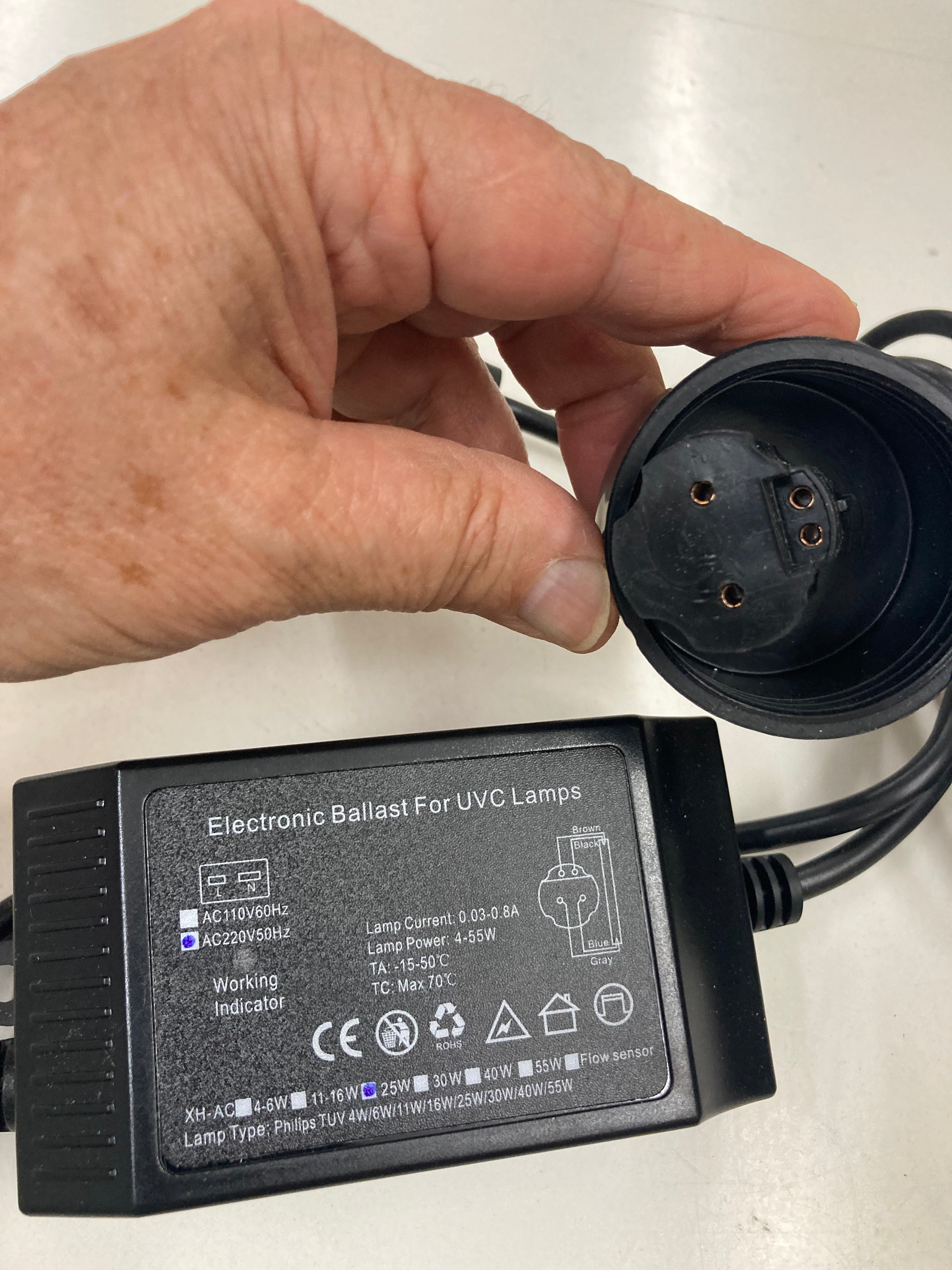 BAL-TON-240V Electronic Ballast (Black Box)-image