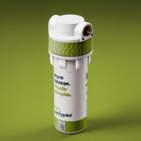 ANTI-SCALE Undersink Water Filter Starter Kit - includes Cartridge