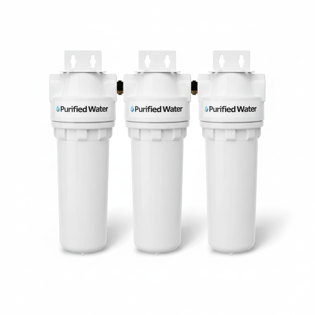 Mini Whole of House Water Filter with Saltfree Scale Reduction-image