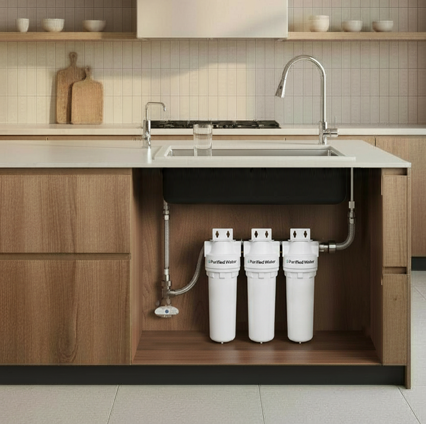 Mini Whole of House Water Filter with Saltfree Scale Reduction-image