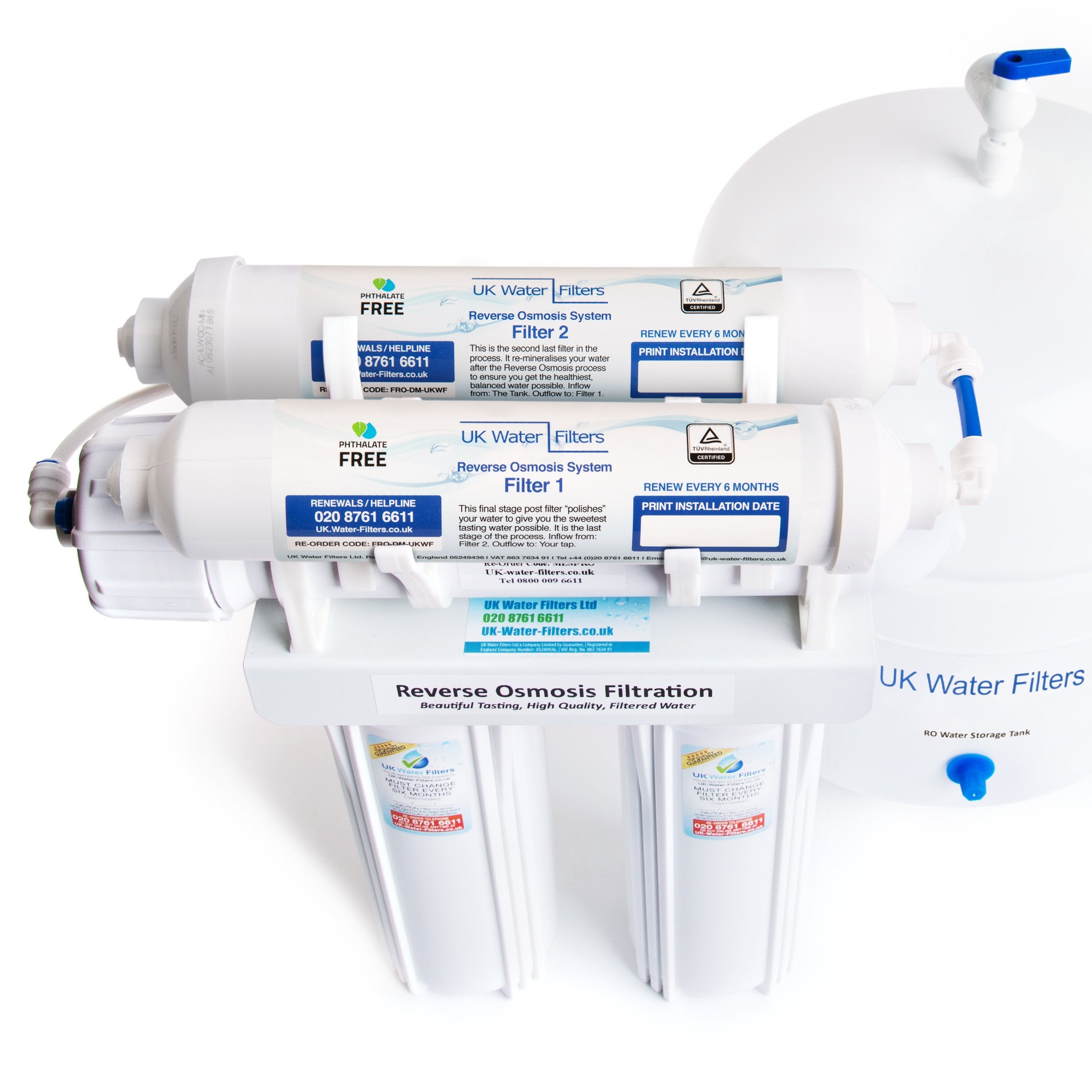 UKWF Reverse Osmosis Cartridge Renewal with Remineraliser-image