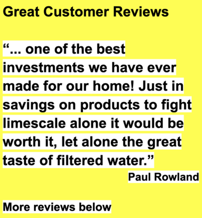 High-Flow Whole House Filter with Salt-Free Scale Reduction – Larger Homes