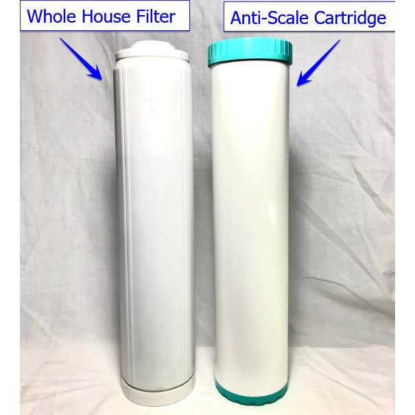 Whole House Filter Plus Scale Centurion & trade; Filter Renewal Double Unit - High Flow Cartridges  - Code FIL32/SC32 (old code WHS-BB-CA-20-C / SC-BB-CA-20-C)