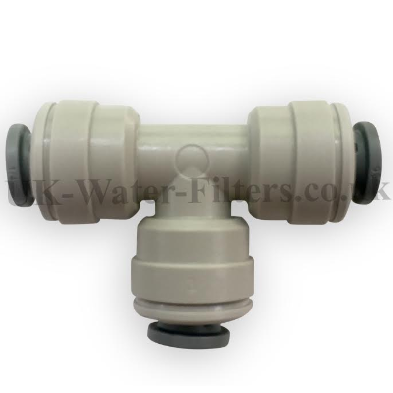 Three way 1/4 quarter inch ie 6.4mm tube connector