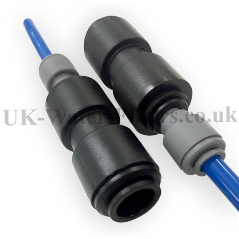 Reducing Straight Connector SET for 12 mm to 1/4 inch