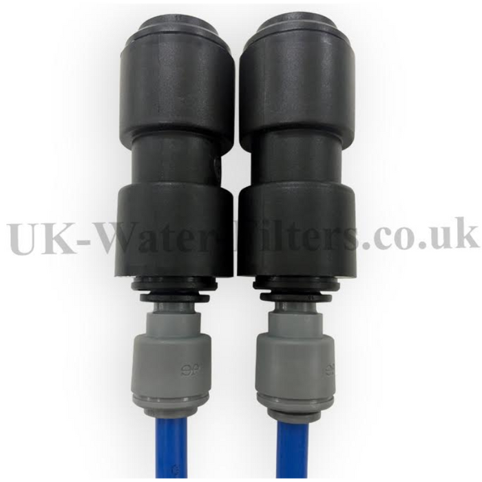 Reducing Straight Connector SET for 12 mm to 1/4 inch
