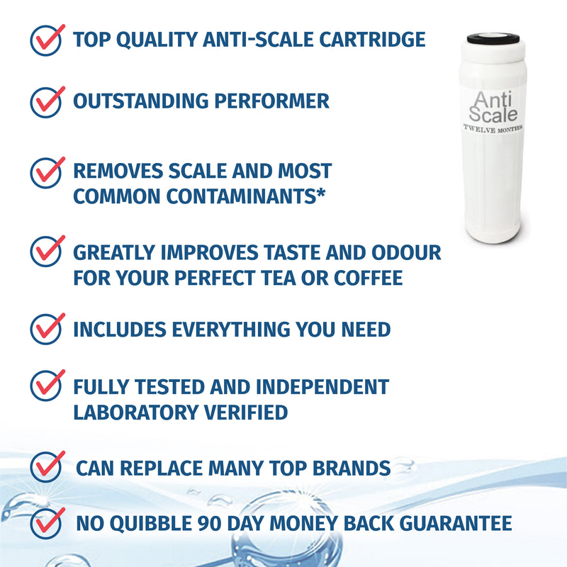 Anti Scale Super Taste Cartridge - *Up to One Year