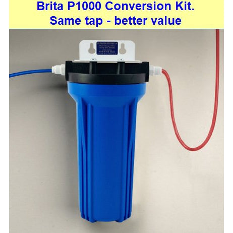 Undersink Filter Starter Kit - to Replace Brita P1000 Plus Anti-Scale Filter