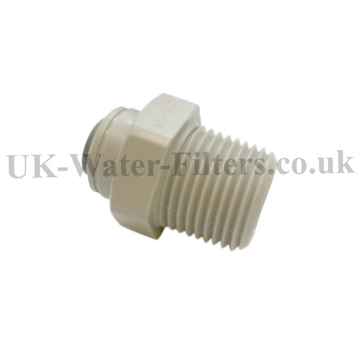 Connection Adapters Pair 3/8" NPTF Male x 1/4" Pushfit
