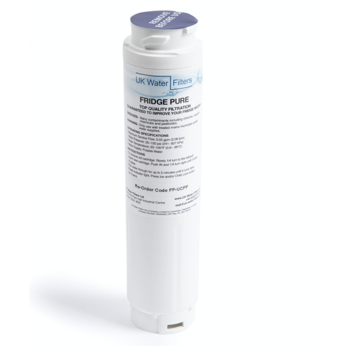 Ultra Clarity Type Internal Fridge Filter compatible with Gaggenau / C