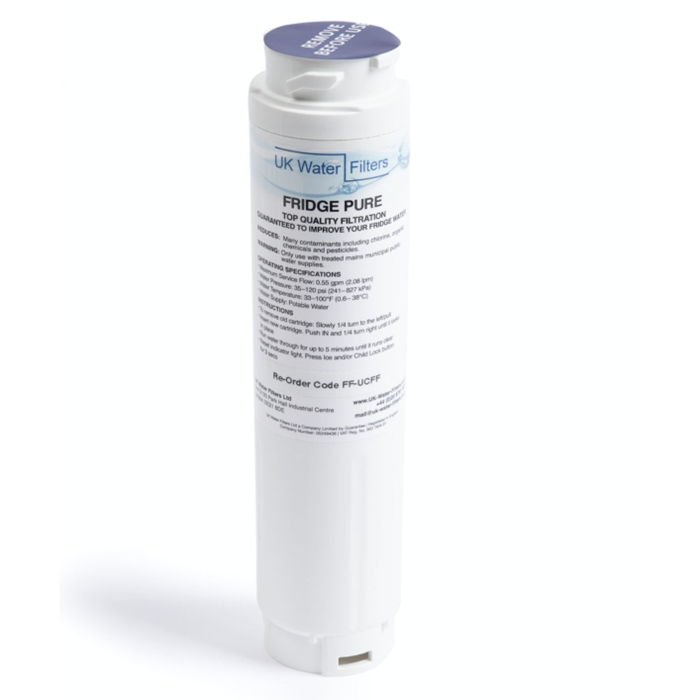 Ultra Clarity Type Internal Fridge Filter compatible with Gaggenau / C
