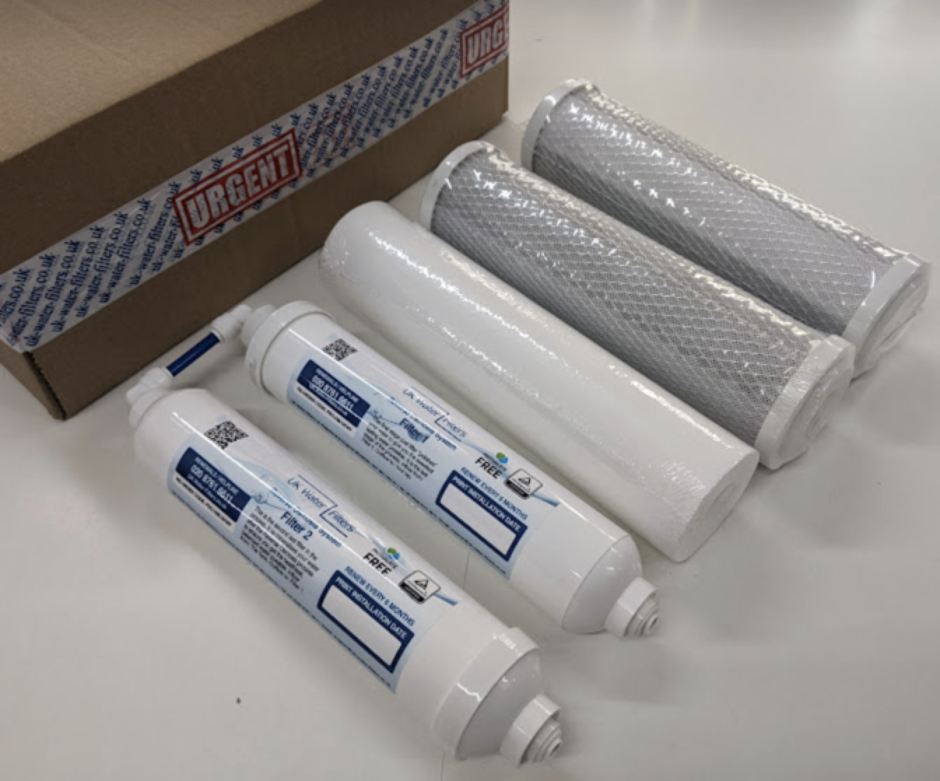 Reverse Osmosis Pump Cartridges 6 Month Renewal Kit-image