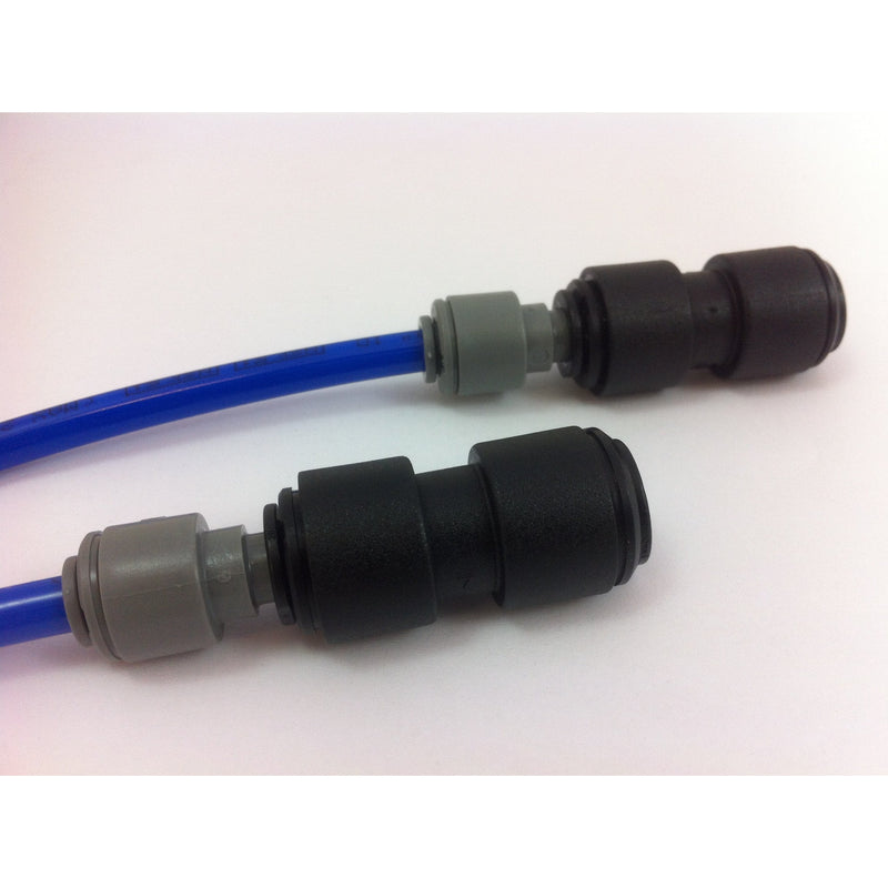 Reducing Straight Connector SET for 10mm to 6.4mm ie 1/4 inch