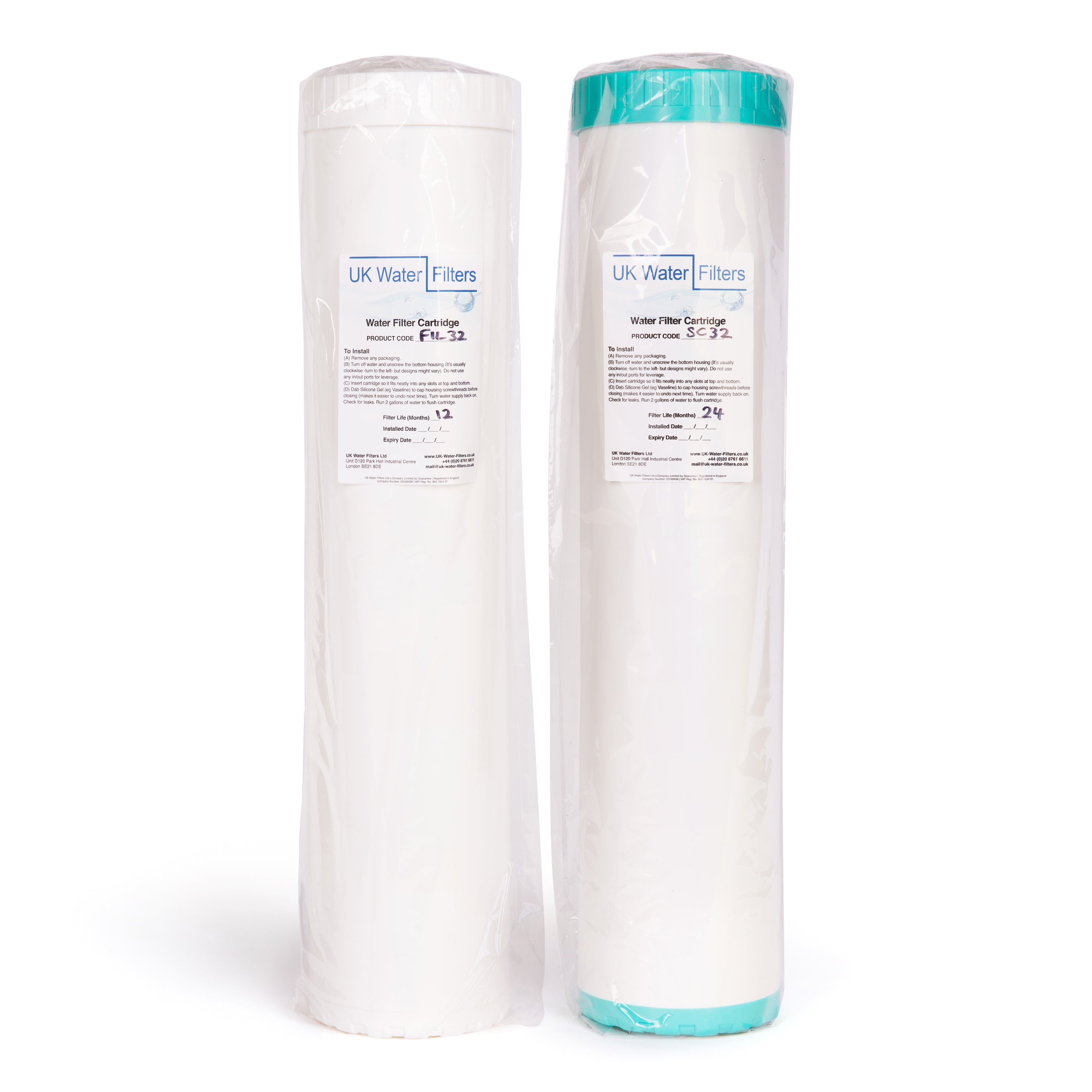 Whole House Water Filter PlusScale Centurion Cartridge Renewal — UK