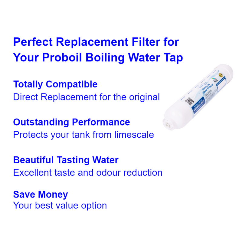 Proboil 2 / 2X and 3X Hot Tap Protector Compatible Water filter