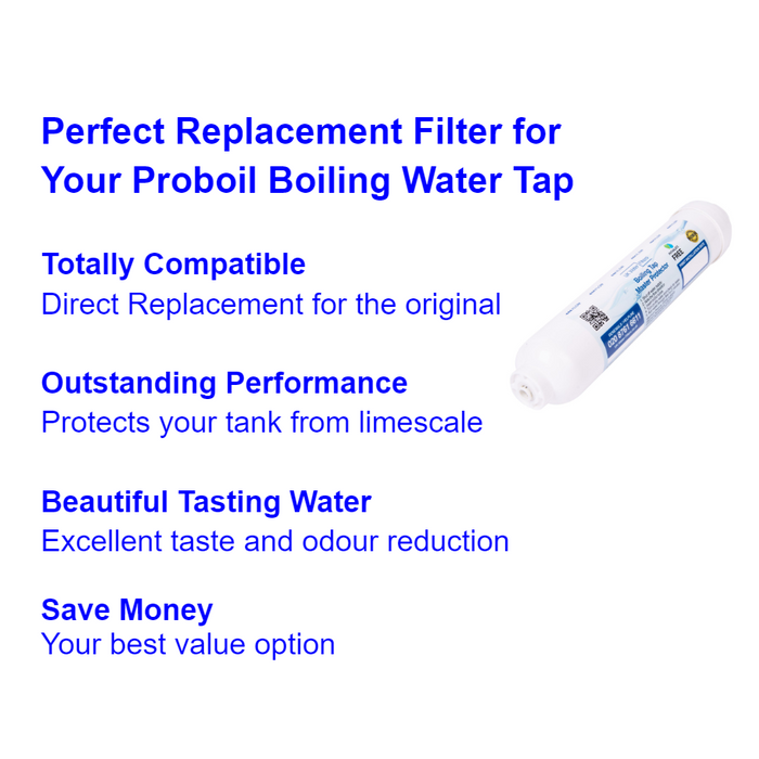 Proboil Hot Tap Protector Compatible Water filter