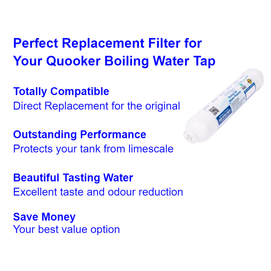 Quooker compatible hot tank water filter cartridge — UK Water Filters
