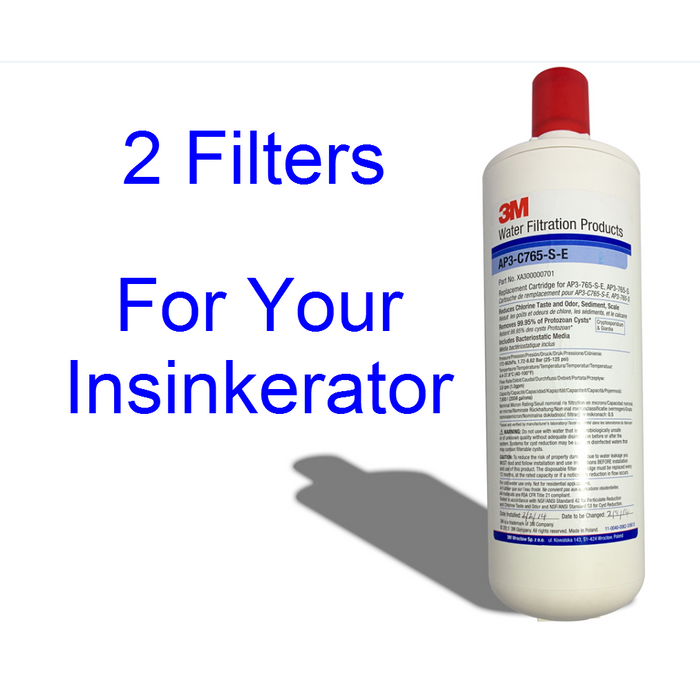 3M Filters compatible with InSinkErator F701-R Replacement Filter