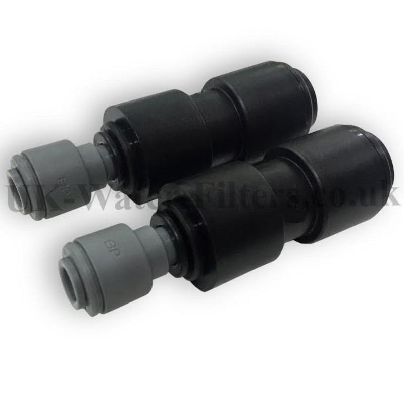 Reducing Straight Connector SET for 12 mm to 1/4 inch
