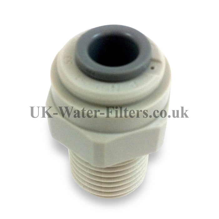 Connection Adapters Pair 1/4" NPTF Male x 1/4" Pushfit