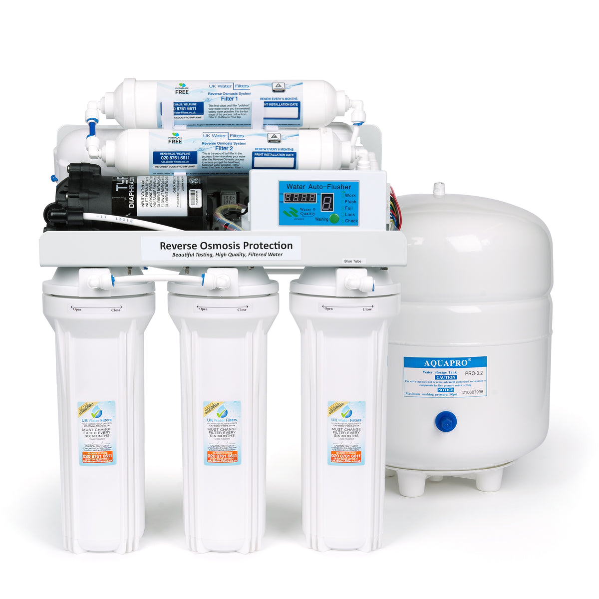 Reverse Osmosis System with Pump — UK Water Filters