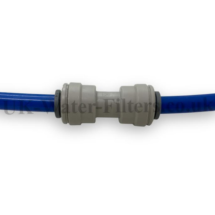 Connection Adapter  for 1/4 inch to 1/4 inch (6.4mm to 6.4mm) pipe / tubing