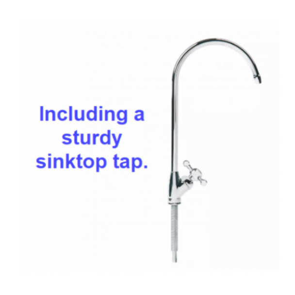 Under-Sink Reverse Osmosis Water Filter System