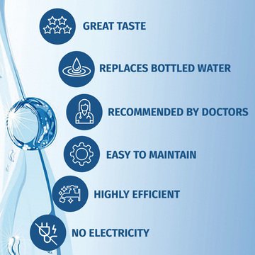 ANTI-SCALE Undersink Water Filter System with *up to 12 Month Anti Scale Cartridge