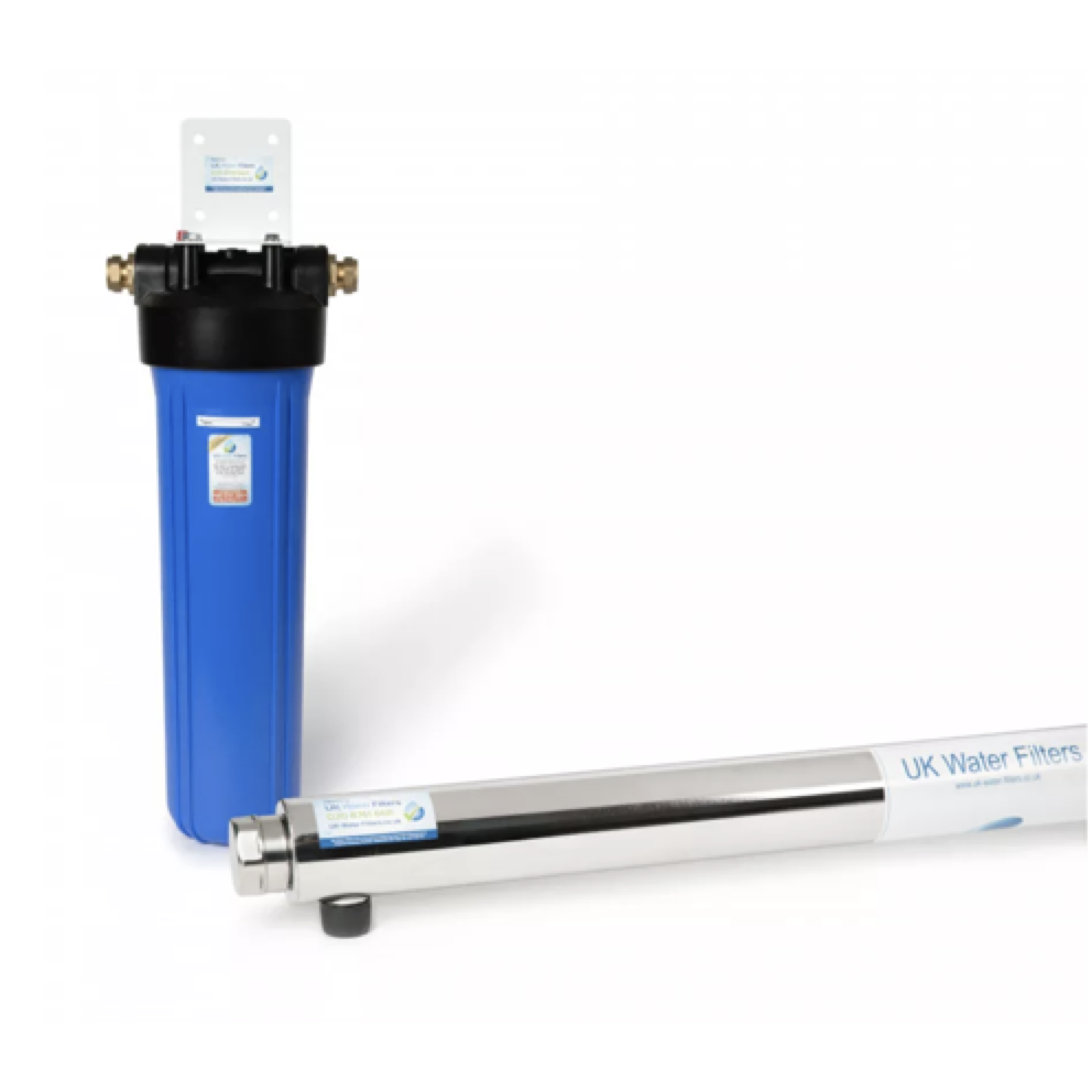 Large Ultra Violet System Up to 57L / minute Flow with Pre Filter — UK