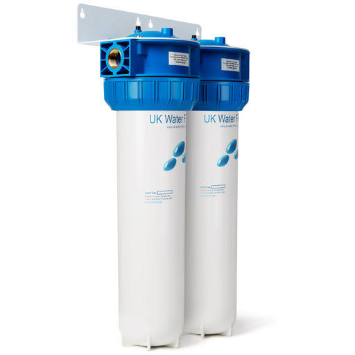 Saltfree softener and Water filter Twin System 40L Per Min